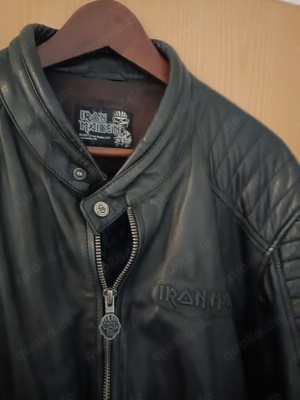 Verkaufe Lederjacke Iron Maiden XXL. Bild 4