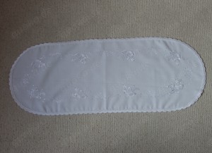 Tischläufer, Läufer, naturweiß, L 71 cm, B 27 cm