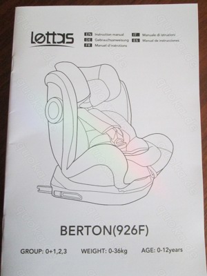 Autokindersitz für ISOFIX Gruppe 1