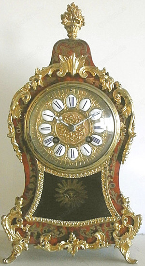 Antike Französische Boulle Uhr um 1820 