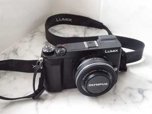 Panasonic LUMIX DMC GX80 85 mit OLYMPUS 14   42 mm Pfannkuchenobjektiv