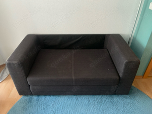 Schlafsofa von Ikea..mit Stoffbezug, wie auf dem Bild - aufklappbar..