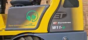 Elektro Eurotrac W11E Allrad Hoflader Standard ohne Kabine, 3. Steuerkreis 48V, 400A Bild 5