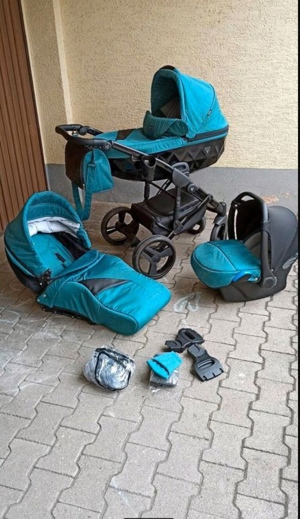 Kinderwagen Set 3 in 1 Junama Diamond