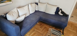 Sofa mit Sessel