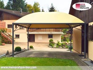 Pavillon 4x4 Überdachung Pagodenzelt Festzelt Pvc neu Dach Garten Pavilion anpassbar Terrassendach 