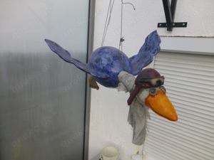 Fliegender Albatros Keramik Töpferware Bild 4