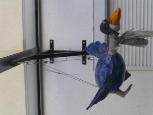 Fliegender Albatros Keramik Töpferware Bild 6