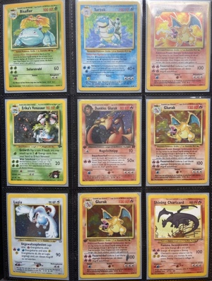 Pokemon Base Set Neo Neo Genisis Vintage Holo Karten 