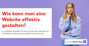 Wie erstellt man effektiv eine Website oder einen Online-Shop?