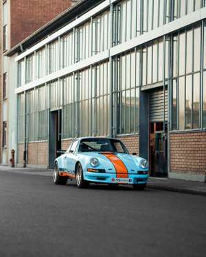 Porsche 911 Carrera G-Modell Gulf Design RSR Look Motorsport Bild 3