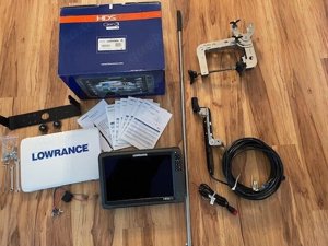 Lowrance HDS 12 Gen3, 2 Geber & Skrubbes Geberhalterung, Komplettpaket, 12 Zoll