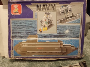 NAVY Bausteine, passen zum Lego, 381 Teile 