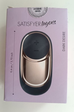 Satisfyer Layons Dark Desire Druckwellenvibrator NEU in OVP Bild 2