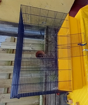 Großer Käfig für 2 Zwergkaninchen oder Hamster