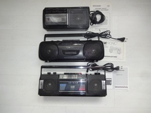 3 Radio- Cassetten Recorder