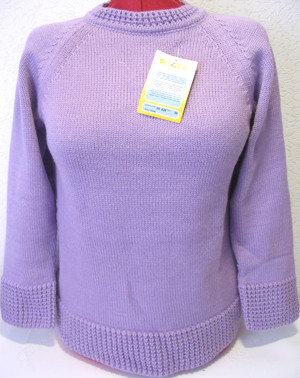 Warmer Damen Strickpullover von Bader - flieder   lila - Gr. 38 - Neu mit Etikett