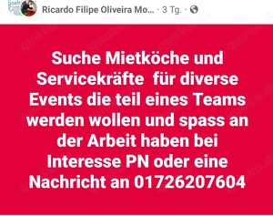 Leute gesucht