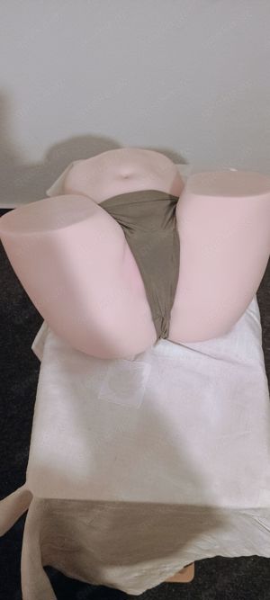 Sexpuppe 9kg Gummipuppe Torso lifesize Masturbator Doggy 1:1