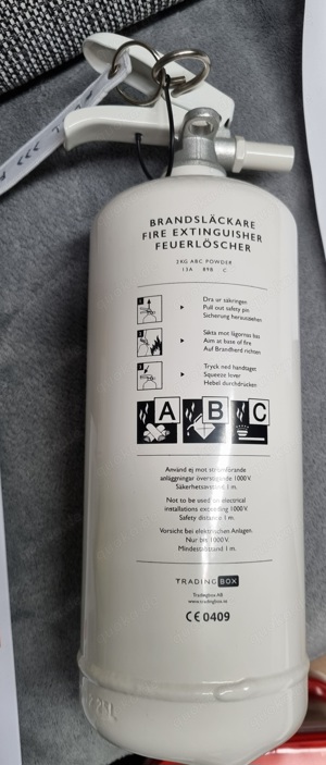 Designer Feuerlöscher NORDIC FLAME