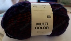 Neu! Neu! Neu! Drei Wollknäuel Multi Color Effektgarn Bild 3