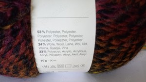 Neu! Neu! Neu! Drei Wollknäuel Multi Color Effektgarn Bild 6
