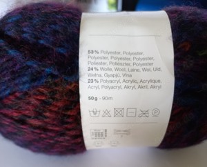 Neu! Neu! Neu! Drei Wollknäuel Multi Color Effektgarn Bild 4