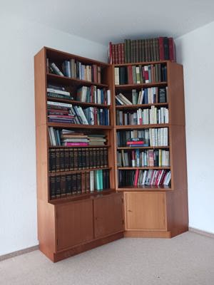 Bücherregal mit Unterschrank - Teakholz - 68782 Brühl