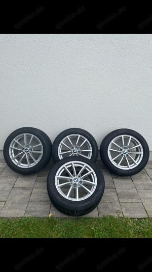 225 50 R17 Winterreifen Goodyear Ultra Grip Runflat auf BMW Felge