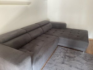 Graue Couch 