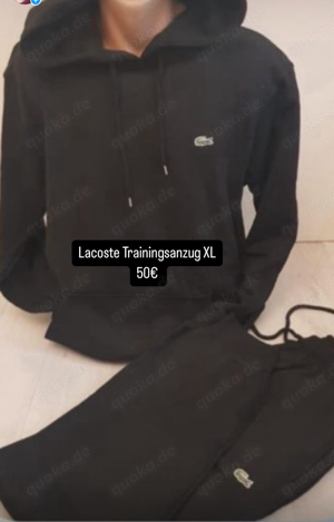 Lacoste Trainingsanzug XL