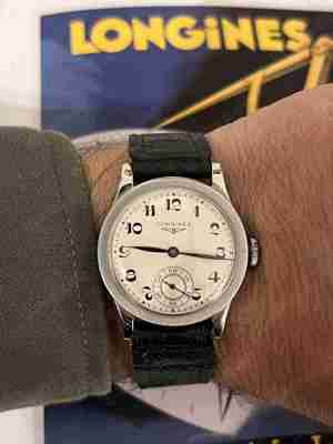 Longines watch vintage military