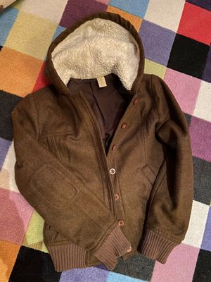 Rubbish hooded jacket brown wool aso Bella Swan Twilight rare Jacke