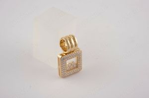 Chopard Anhänger Brilliant ca. 3,0 ct IFTW in 750 Gelbgold