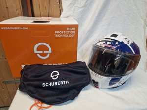 Motorrad Helm Schuberth C5 Globe blue 57 M