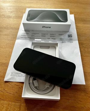 iPhone 15 Pro 256 GB Titan Schwarz   Top Zustand   Rechnung