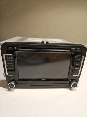 Original VW Radio mit Navigation, Bluetooth, RNS 510, 1T0035680C Volkswagen