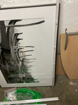 Bilderrahmen mit Alu Rahmen Nielsen mit Zubehör zum aufhängen Bild 7