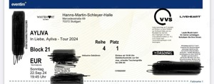 Ayliva ticket Stuttgart 22.09.24