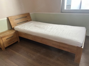 Komplettes Schlafzimmer-Möbelset aus Eiche