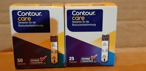 2x50 Stück Contour Care Blutzucker Teststreifen Sensoren Diabetiker