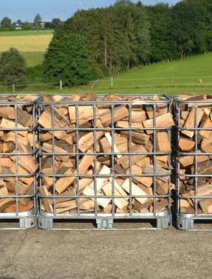 1,1 SRM Brennholz - Hartholzmix überw.  Buche und Eiche