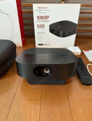 Nebula Vega Anker Smart Tragbarer Projektor 1080P Es gibt ein Extra.