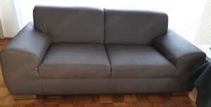 Kunstleder Sofa 2 Sitzer