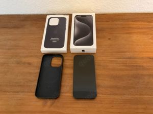 VERKAUFE iPhone 15Pro 128GB Black Titanium Garantie-10.11.24+Case