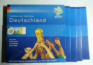 10 Euro Silber-Gedenkmünzen FIFA WM 2006 Set 2  