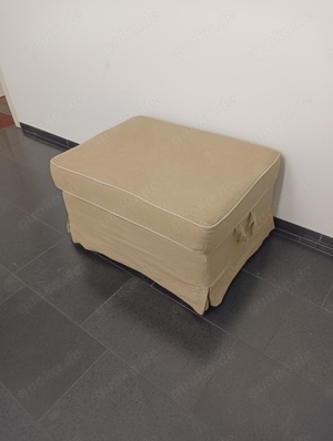 IKEA Hocker EKTORP in beige mit Stauraum   Top-Zustand!