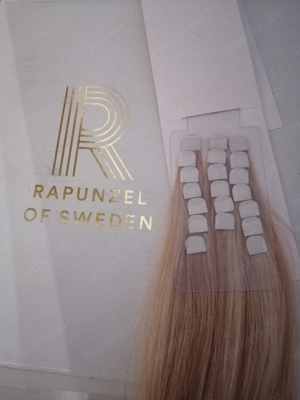 Echthaar Tape in Extensions Lichtblond 