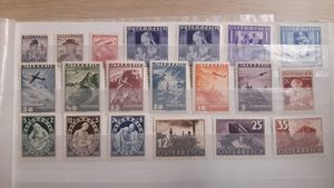 Briefmarken Österreich 1934-1937 postfrisch