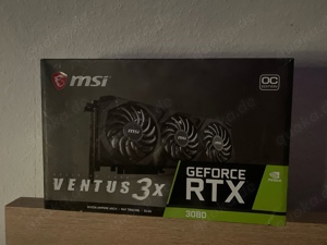 MSI VENTUS 3x RTX3080 10GB Inkl OVP